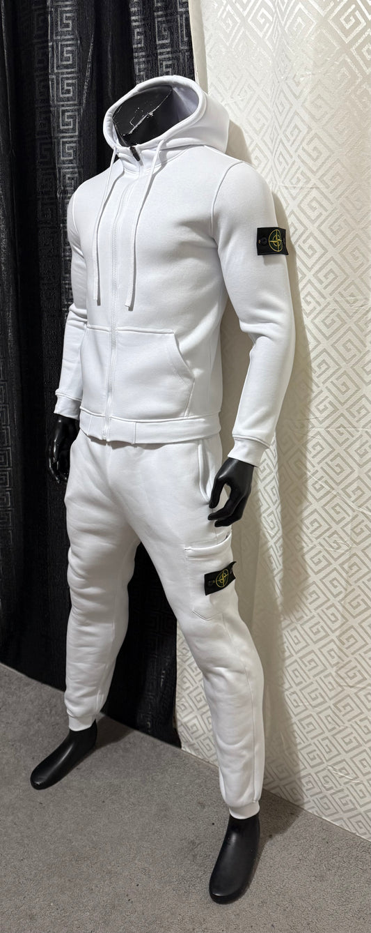 Chandal Stone Island All White ⚪️