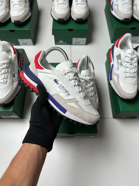 Zapatilla Lacoste Élite Active White 🤍 💙 ❤️