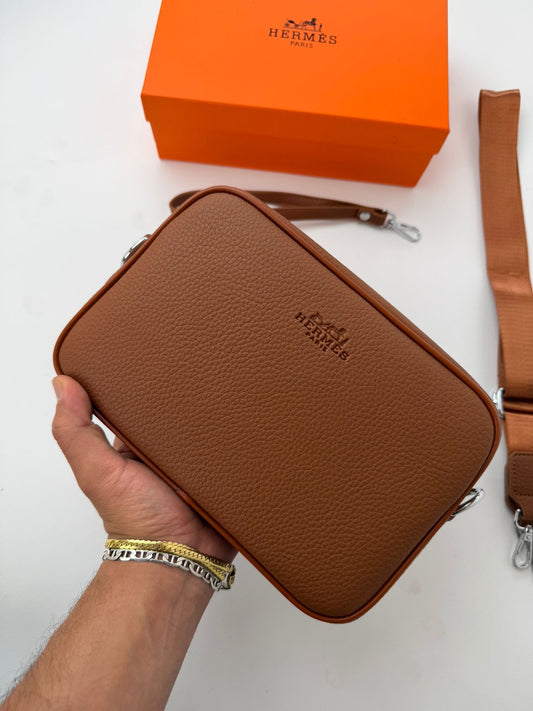 🔥 HERMÈS BANDOLERA MARRÓN G5 ✅ CALIDAD PREMIUM ‼️ UNIDADES LIMITADAS