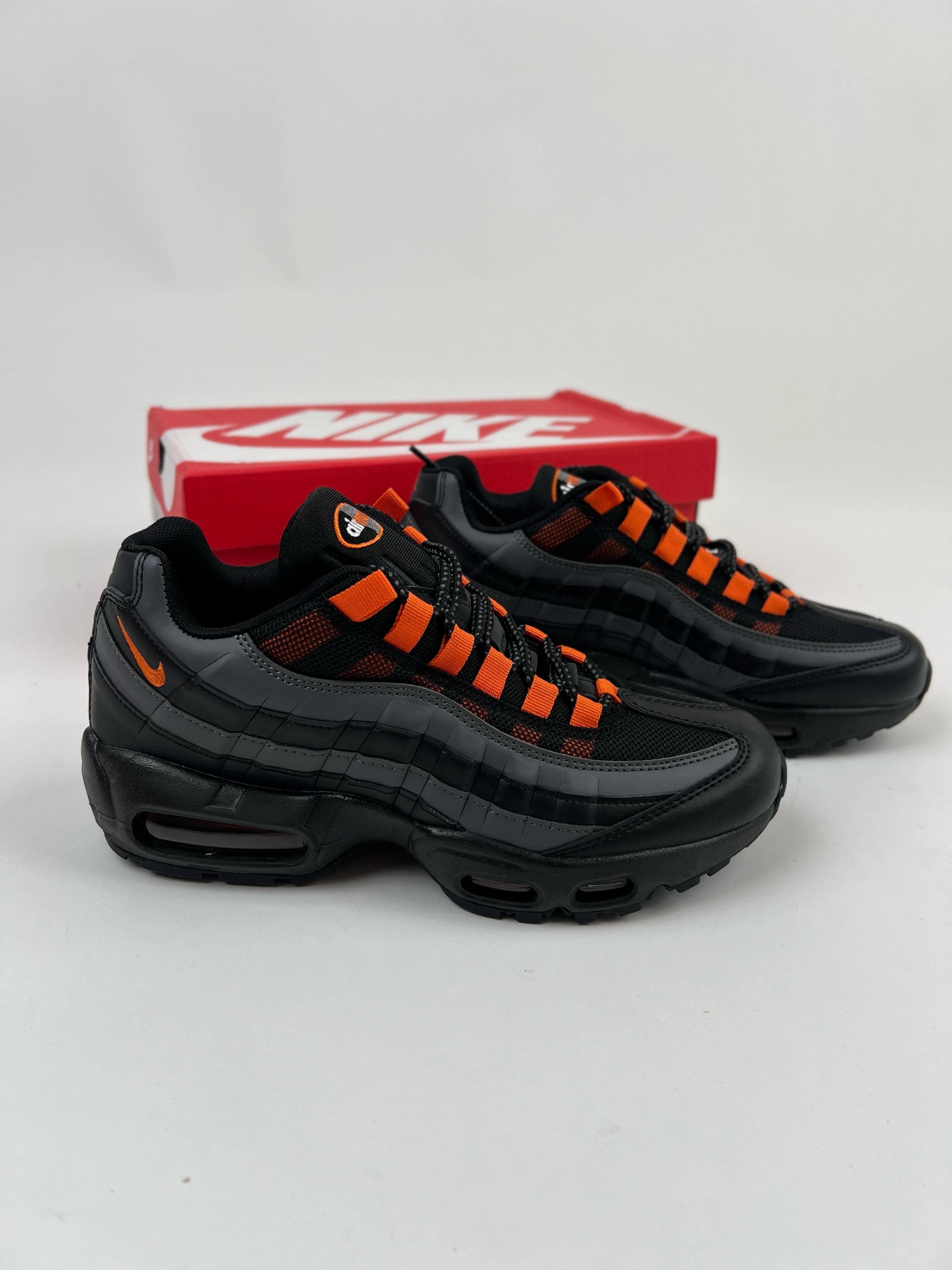 black orange airmax 95