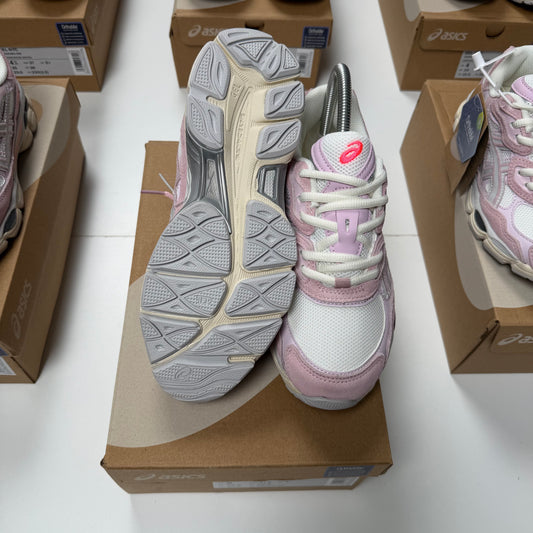 ASICS GEL NYC 2026 🔥 HIGH QUALITY 1.1 🥵 WHITE PINK 💖⚪️🤍 DOBLE CORDÓN 🔝