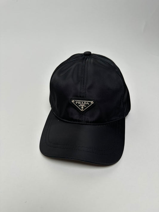 🔥 GORRA PRADA NYLON BLACK ✅ CALIDAD PREMIUM ‼️ UNIDADES LIMITADAS