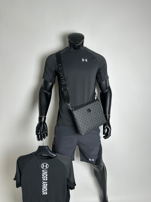 SUPER PACK 🔥 CONJUNTO UNDER ARMOUR + BANDOLERA GUCCI ‼️ UNIDADES LIMITADAS ✅ CALIDAD MÁXIMA 🥵