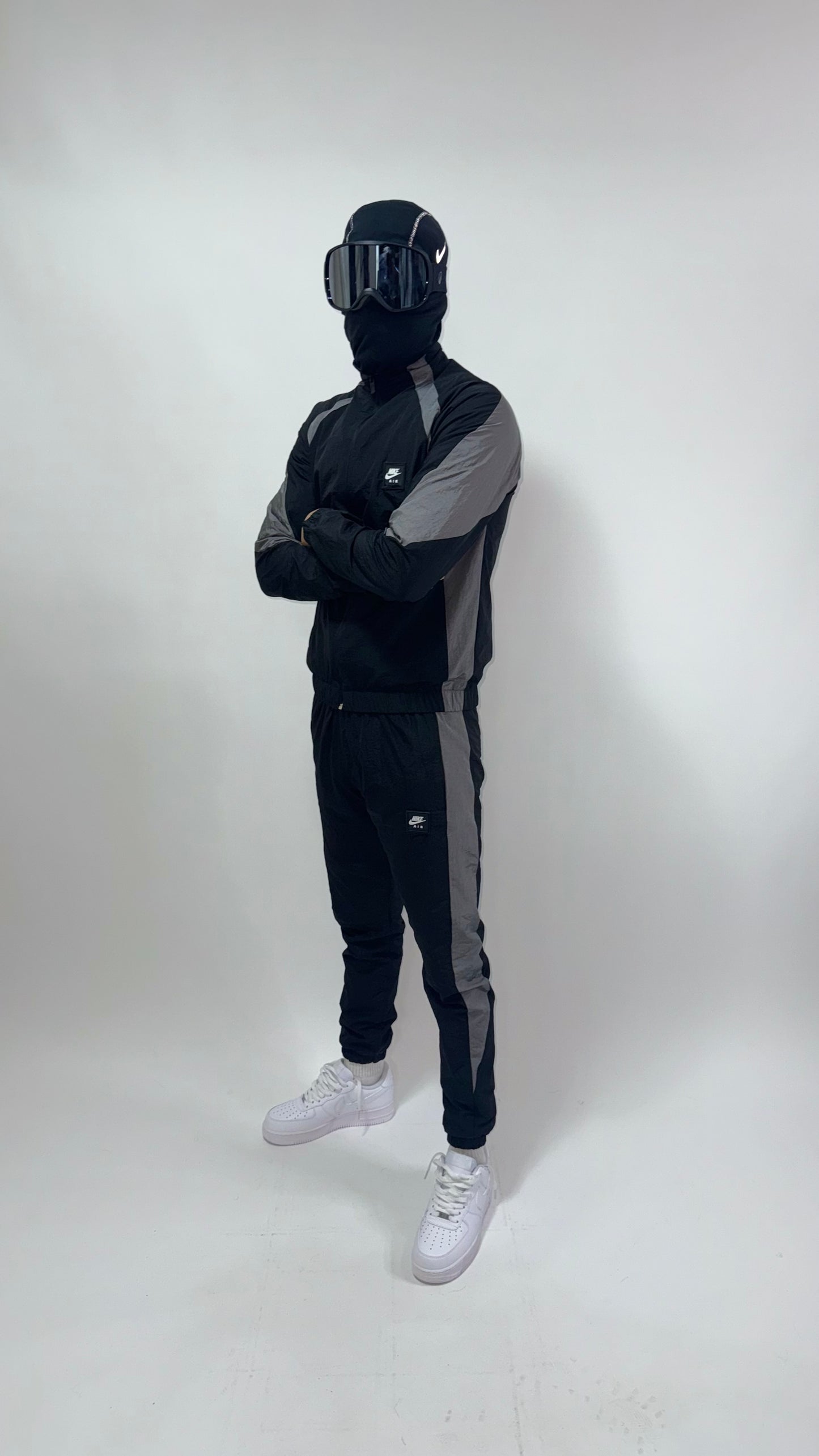 CHANDAL NIKE AIR 2025 🔥  GREY/BLACK ⚫️🩶 CALIDAD 1.1 🥵