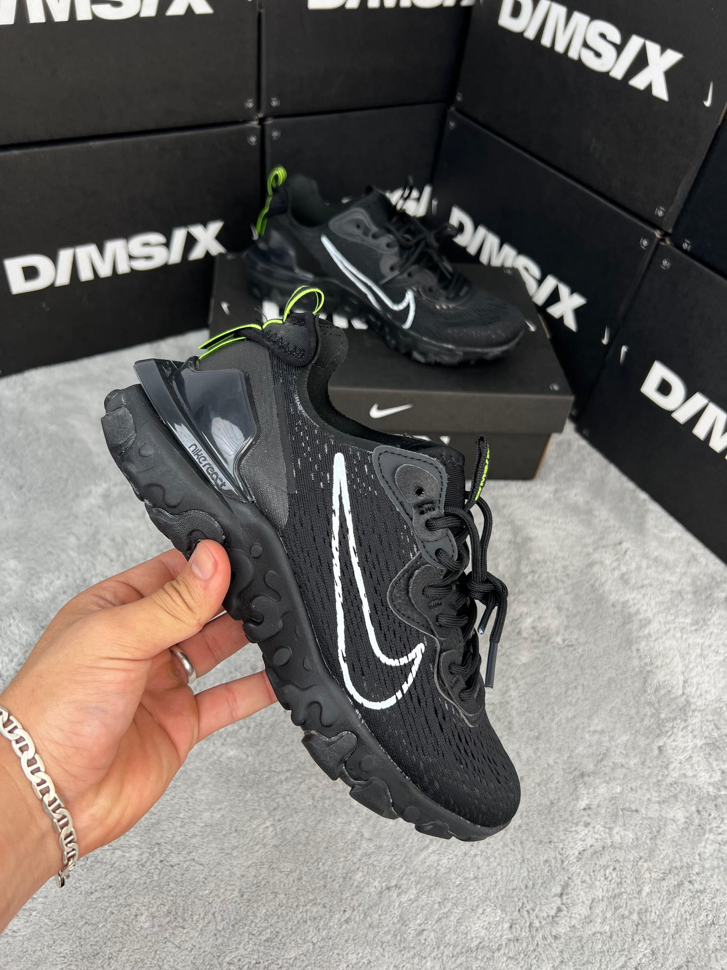 NIKE REACT VISION MX BLACK/GREEN 🖤💚