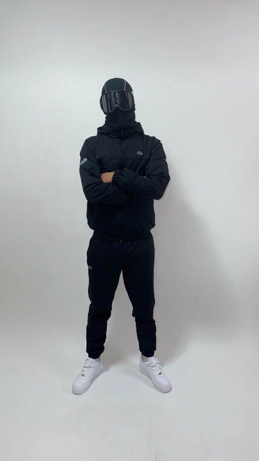 CHANDAL LACOSTE 2025 ALL BLACK 🔥 CALIDAD 1.1 🥵