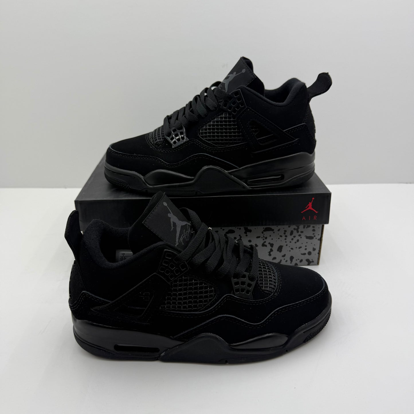 Air Jordan Retro 4 BLACK CAT ⚫️⚫️