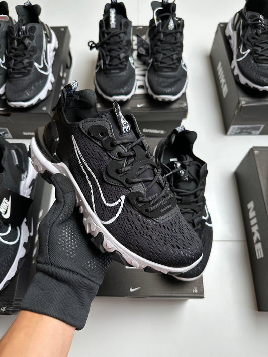 NIKE REACT VISION MX BLACK/WHITE 🖤 ⚪️ ALTA CALIDAD 🔥 UNIDADES LIMITADAS ‼️