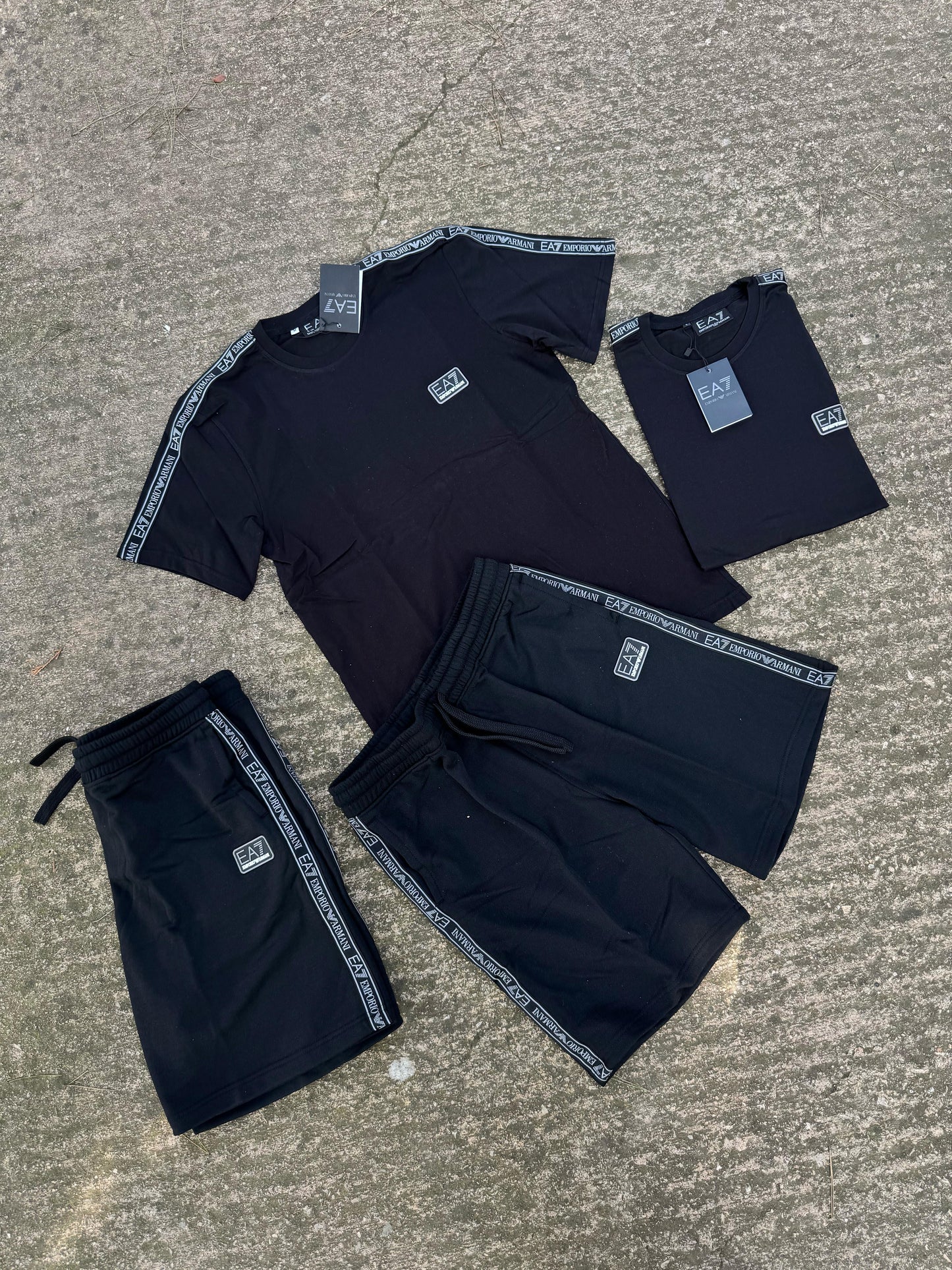 CONJUNTO VERANO EA7 BLACK ⚫️