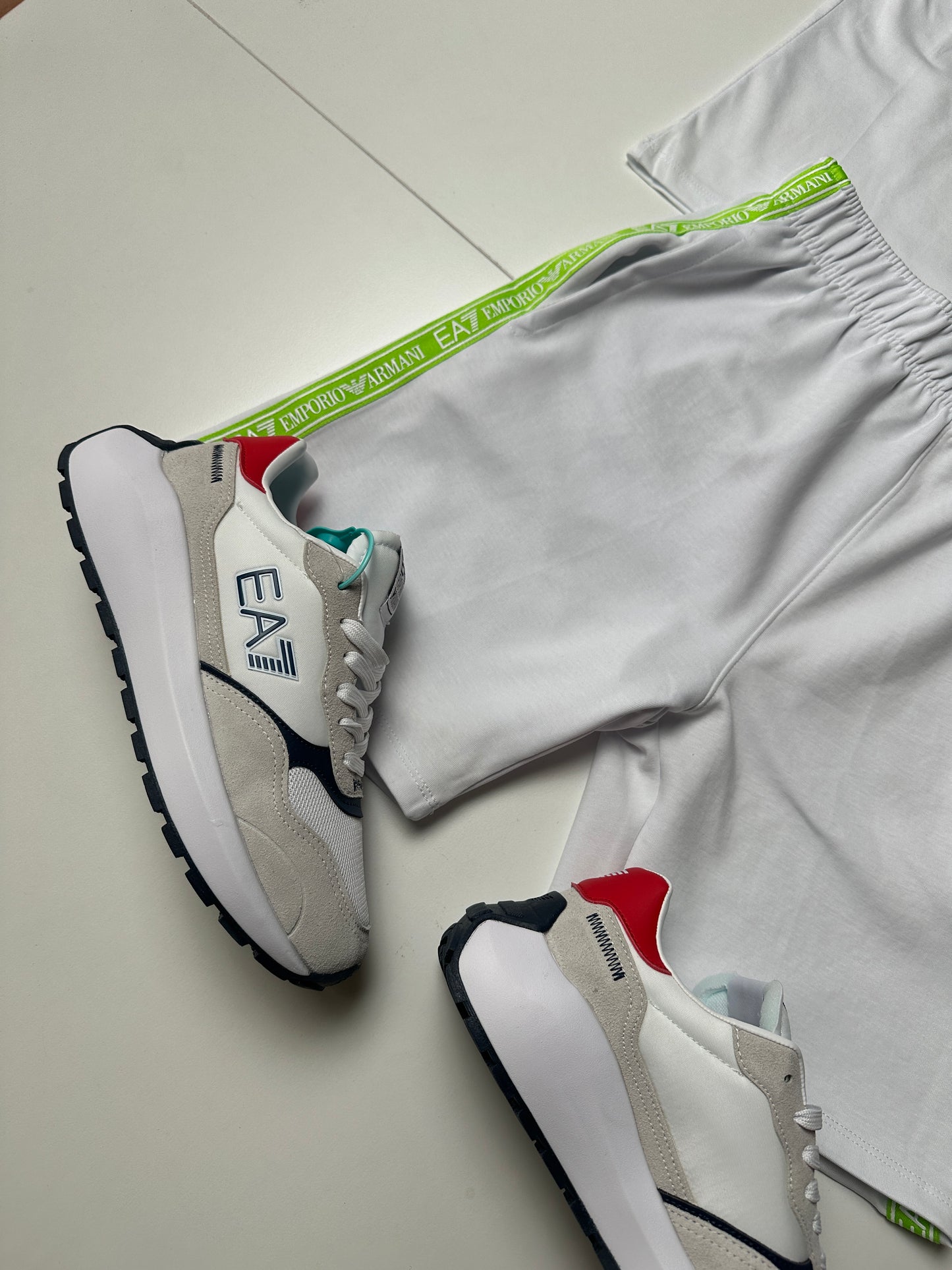 SÚPER PACK 🔥 CONJUNTO EA7 + ZAPATILLA EA7 🎁 UNIDADES LIMITADAS ‼️ ALTA CALIDAS G5 ✅