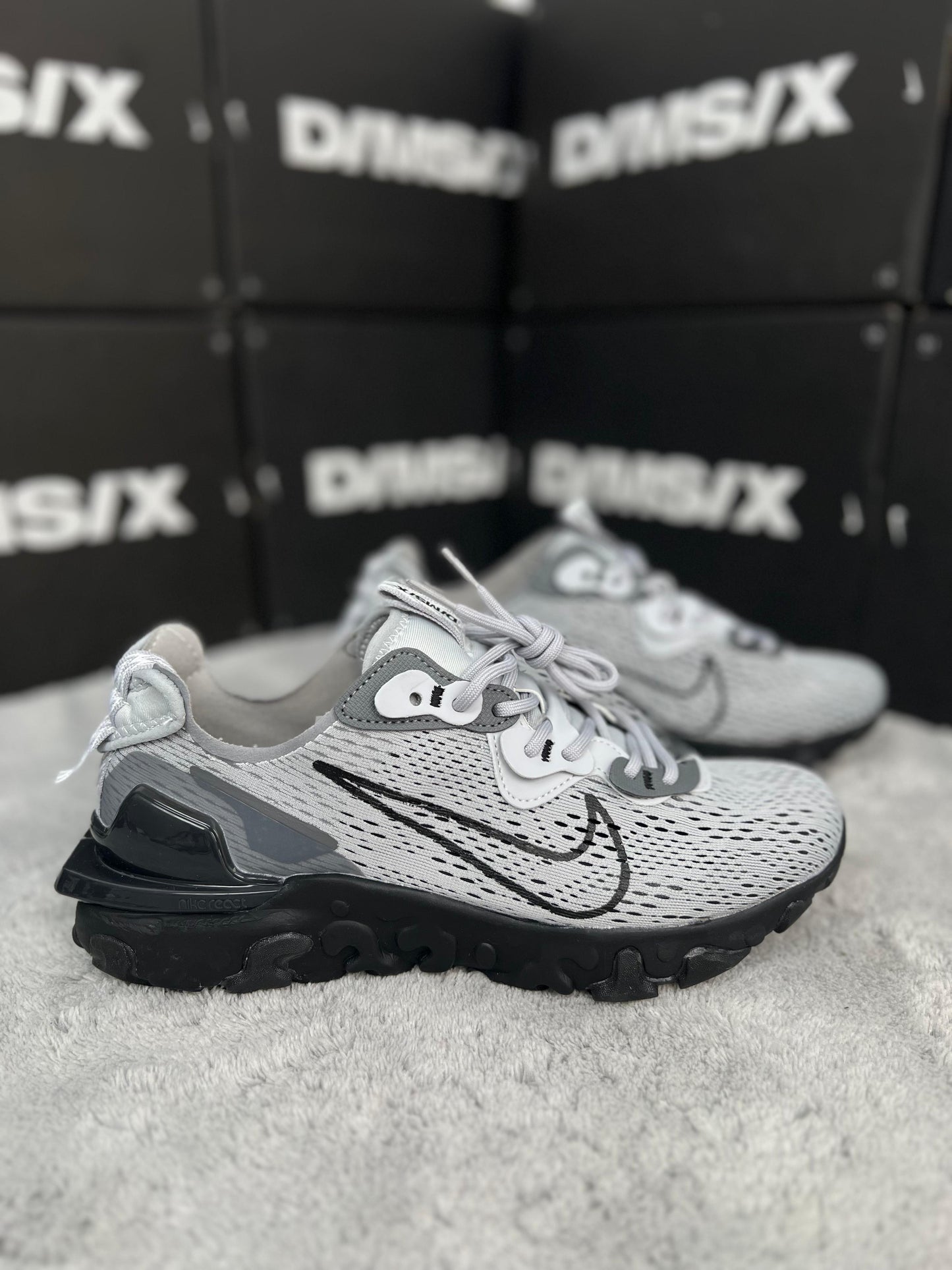 NIKE REACT VISION MX GREY/BLACK 🩶🖤