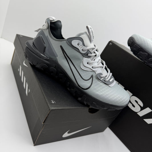 NIKE REACT VISION MX GREY/BLACK ⚫️🩶 UNIDADES LIMITADAS ‼️ CALIDAD AAA+ ✅