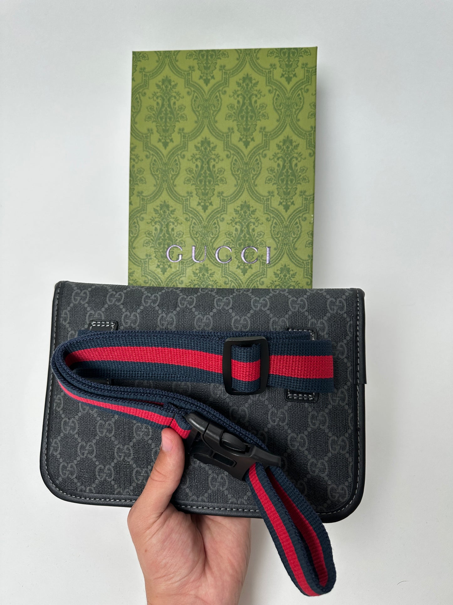 🔥 RIÑONERA GUCCI NEO VINTAGE BLACK ✅ CALIDAD PREMIUM ‼️ UNIDADES LIMITADAS