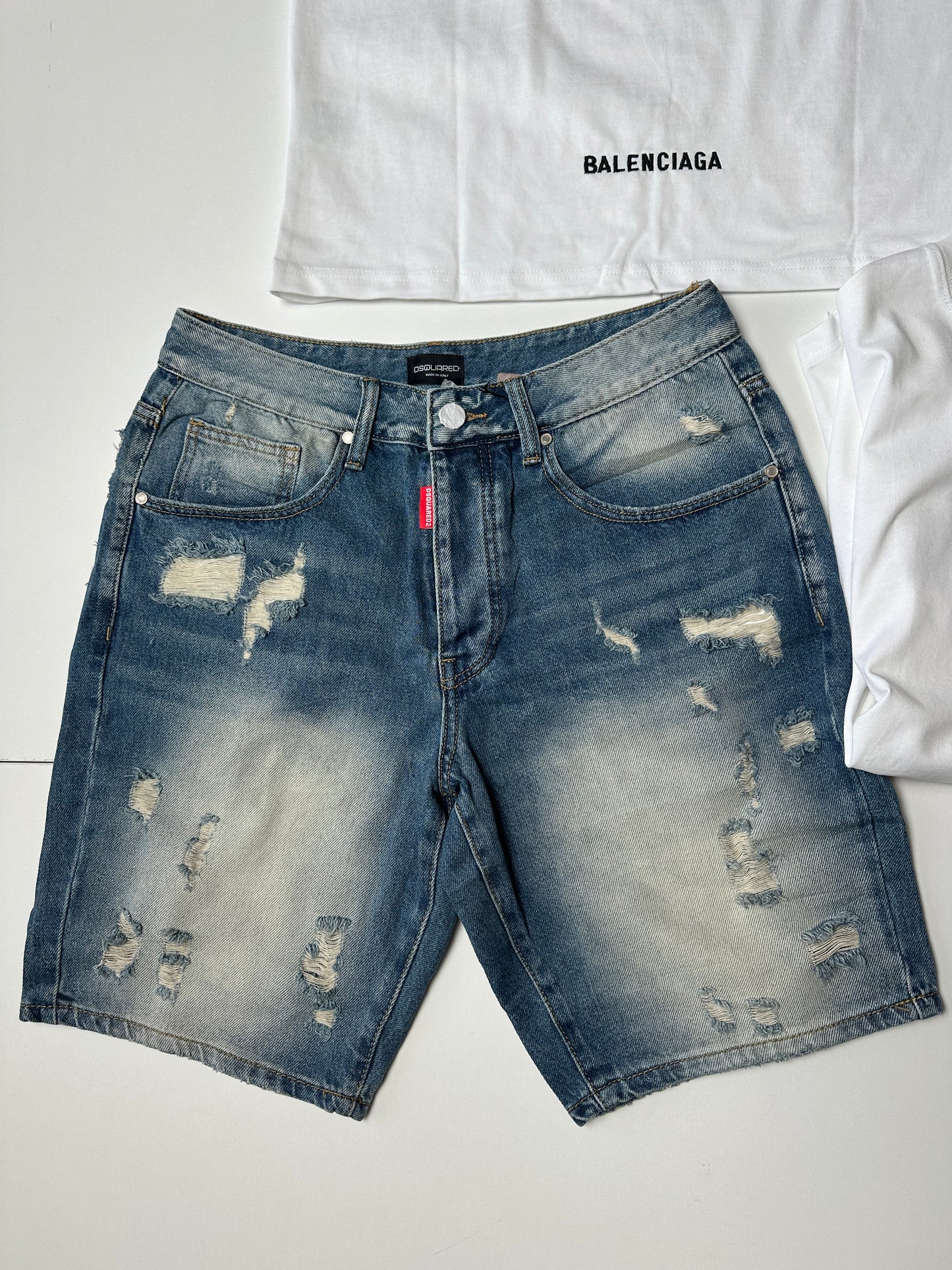 SÚPER PACK 🔥 VAQUEROS DSQUARED + CAMISETA BALENCIAGA ‼️ OFERTA LIMITADA ✅ ALTA CALIDAD G5 🔝