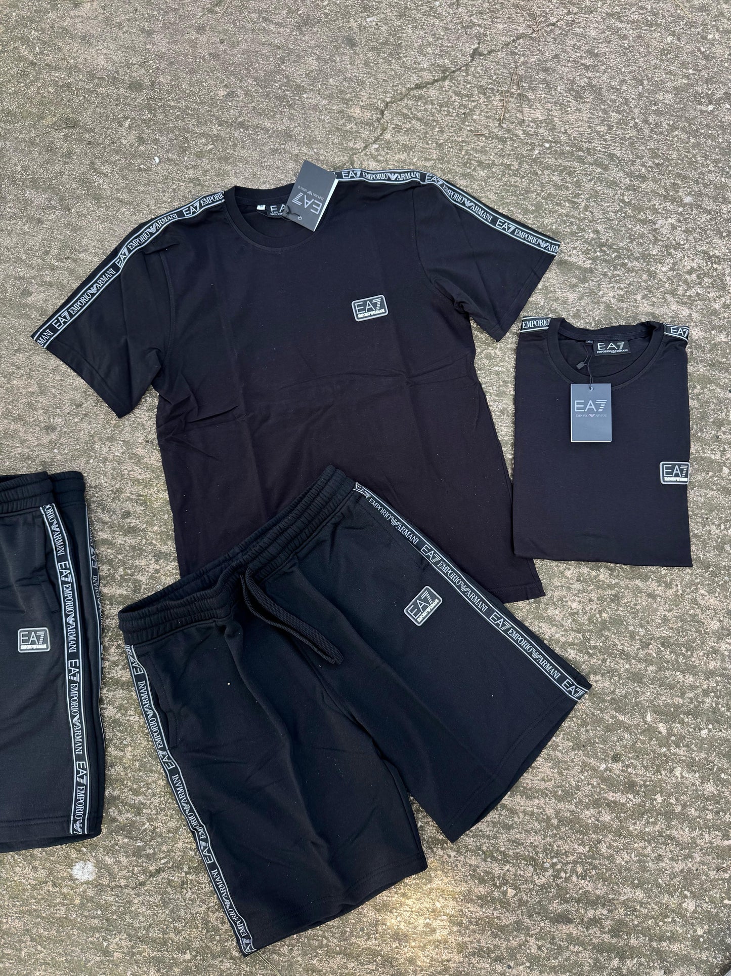 CONJUNTO VERANO EA7 BLACK ⚫️