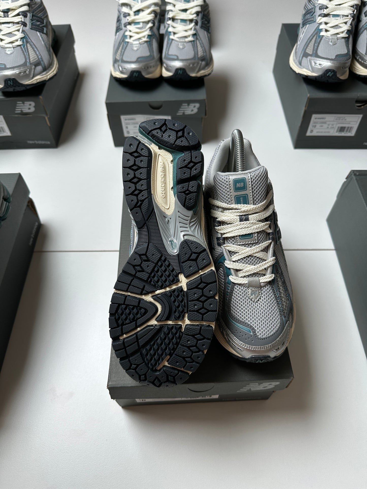 Zapatilla New Balance Grey & Blue