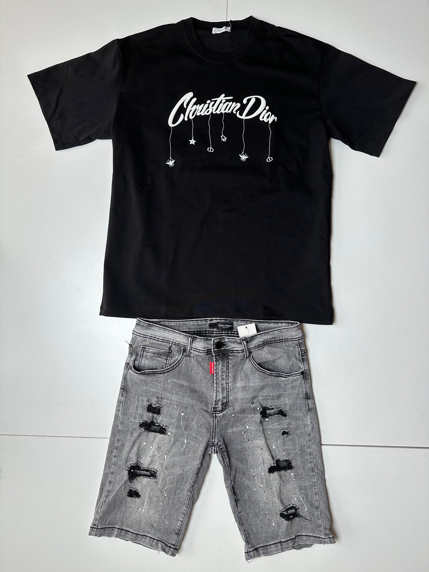 SÚPER PACK 🔥 VAQUEROS DSQUARED + CAMISETA DIOR ‼️ OFERTA LIMITADA ✅ ALTA CALIDAD G5 🔝