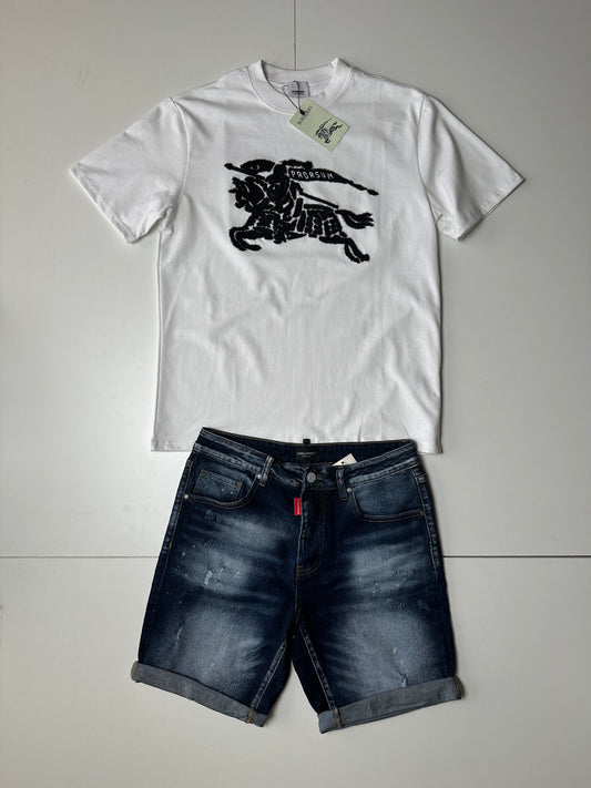 SÚPER PACK 🔥 VAQUEROS DSQUARED + CAMISETA BURBERRY ‼️ OFERTA LIMITADA ✅ ALTA CALIDAD G5 🔝