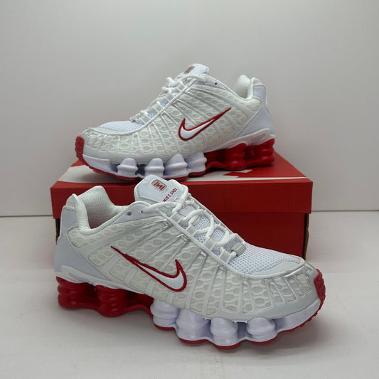 NIKE SHOX TL RED/WHITE ⚪️🔴