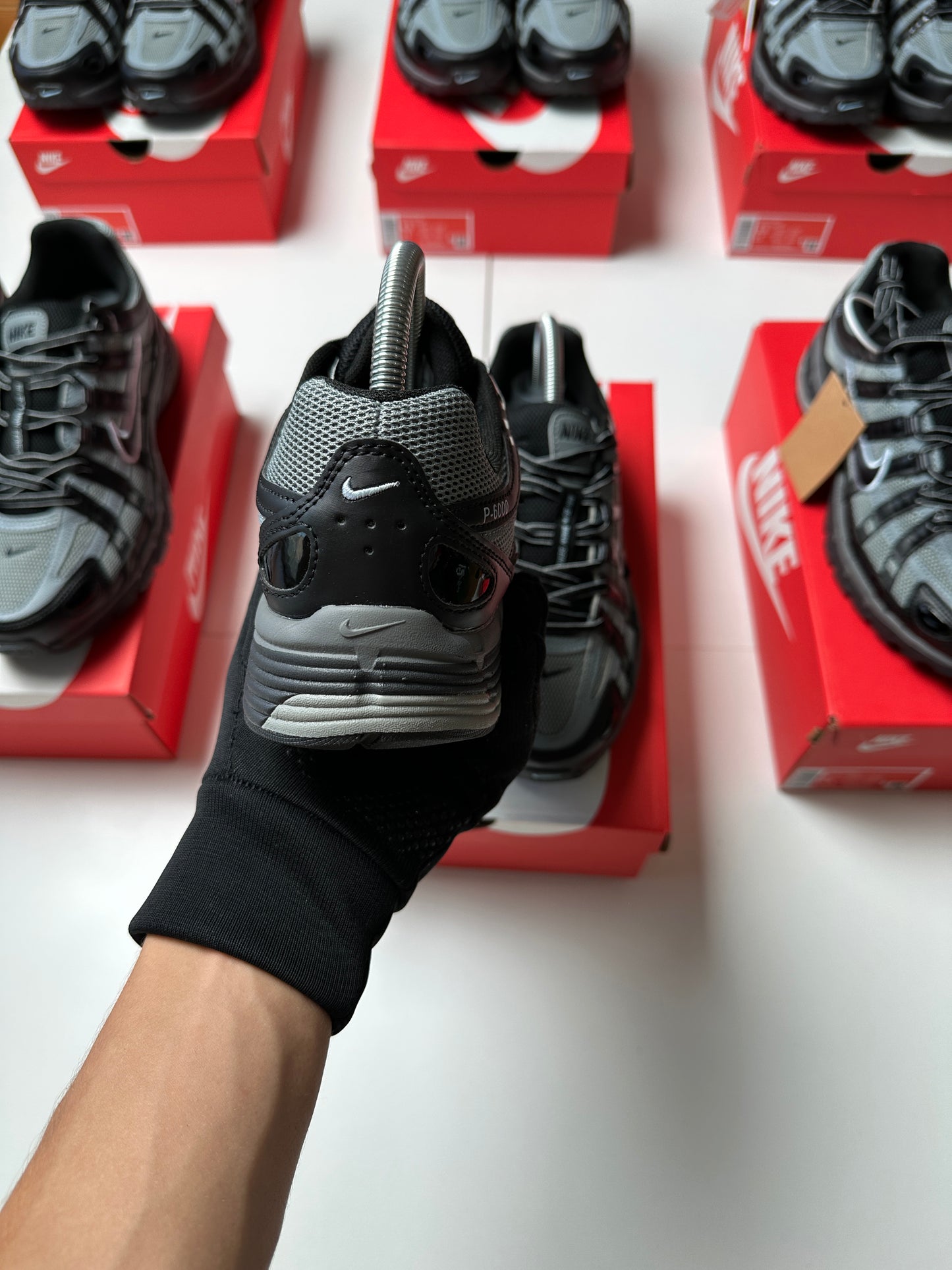 NIKE P-6000 GREY/BLACK 🩶 🖤