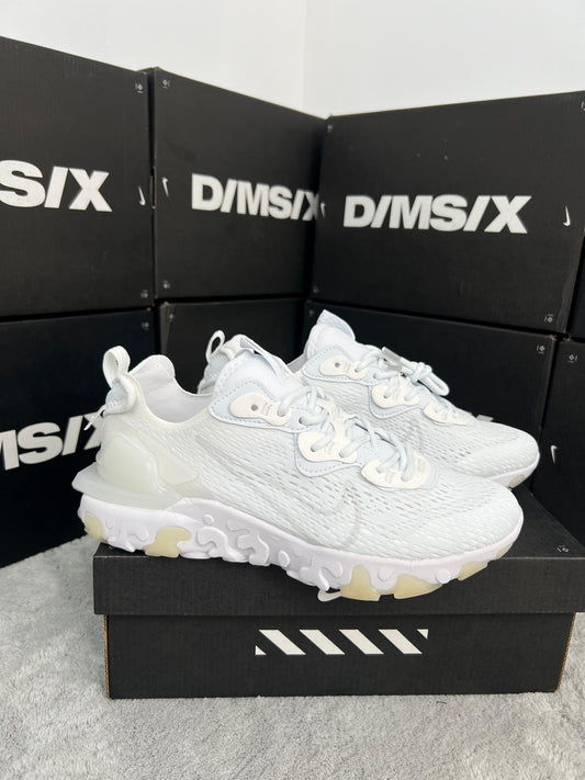 NIKE REACT VISION MX ALL WHITE 🤍🤍🤍