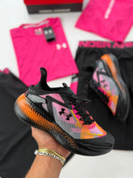 UA ECHO BLACK/PINK/ORANGE🔥ALTA CALIDAD G5 ✅ UNIDADES LIMITADAS ‼️