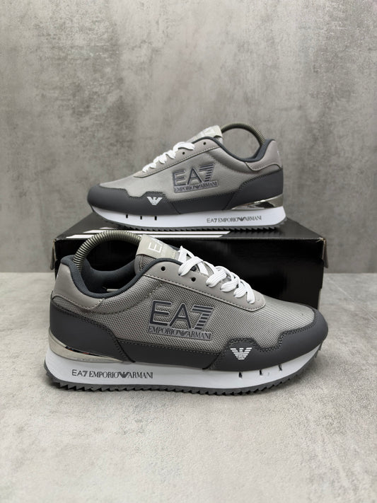 Zapatilla EA7 GREY 2026 🆕 UNIDADES LIMITADAS 🔥 ALTA CALIDAD G5 ✅ NUEVO MODELO 2026 🤯 CORRE QUE VUELAN ⚡️