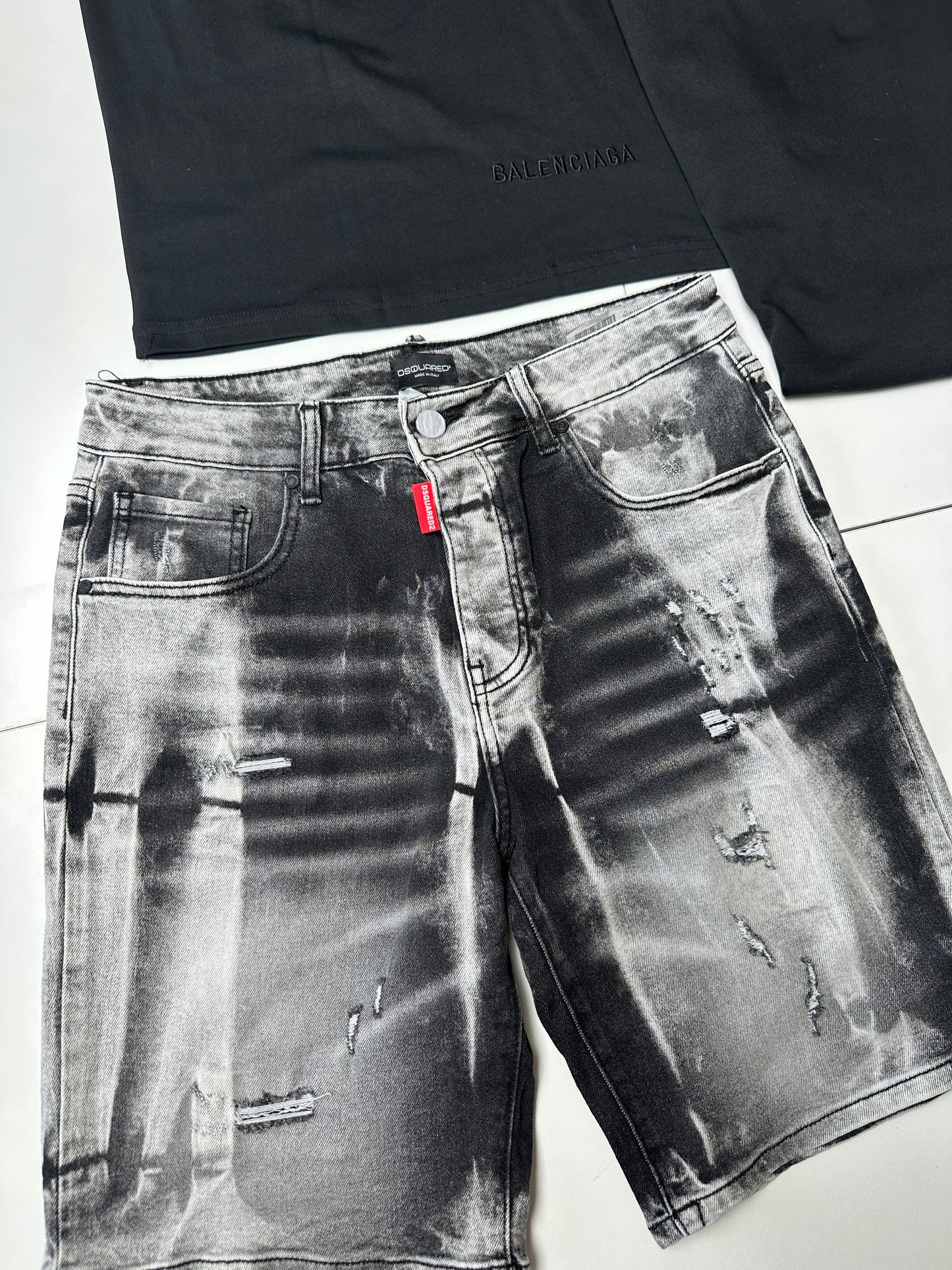 SÚPER PACK 🔥 VAQUEROS DSQUARED + CAMISETA BALENCIAGA ‼️ OFERTA LIMITADA ✅ ALTA CALIDAD G5 🔝