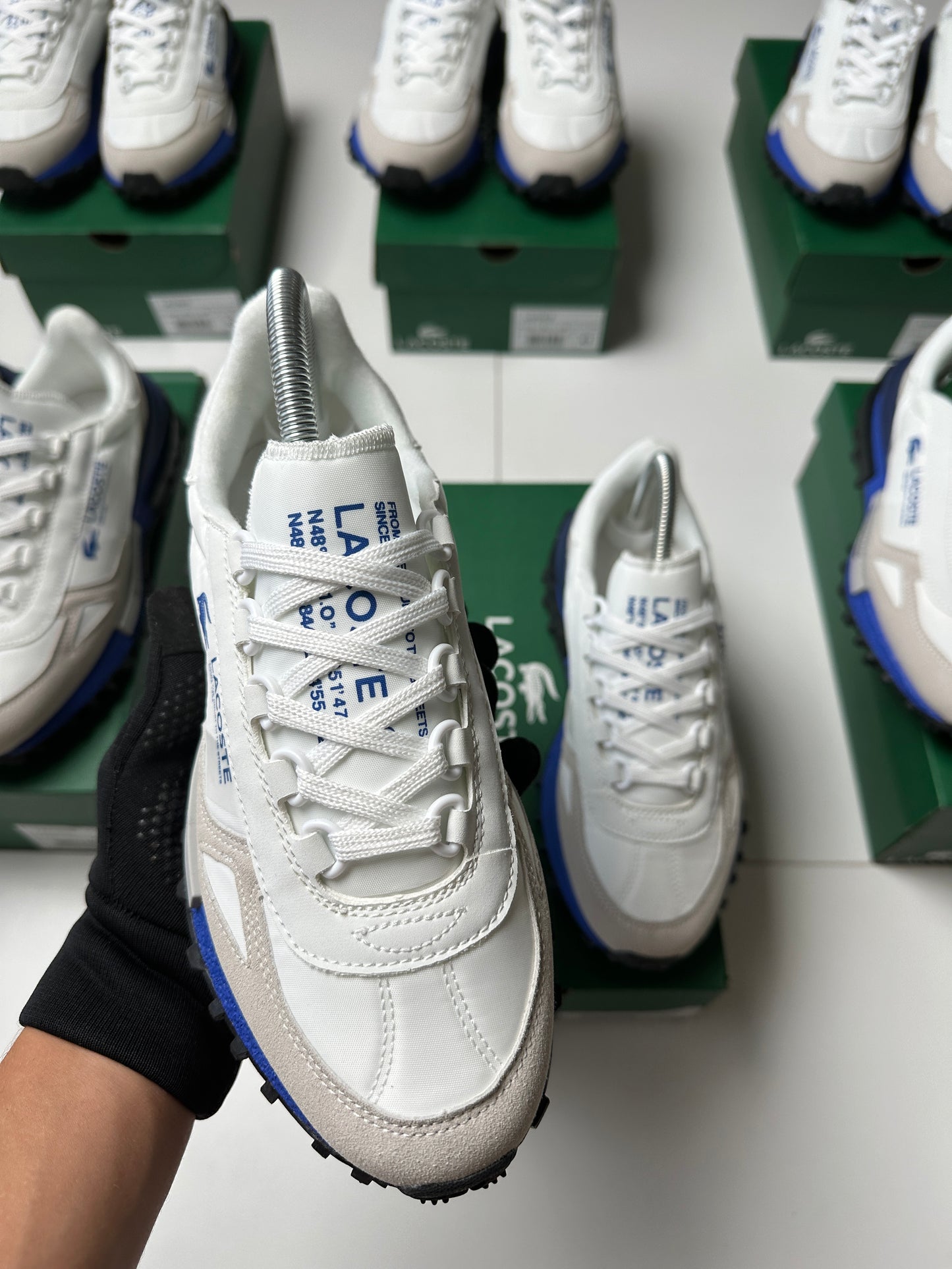 Zapatilla Lacoste Élite Active White & Blue