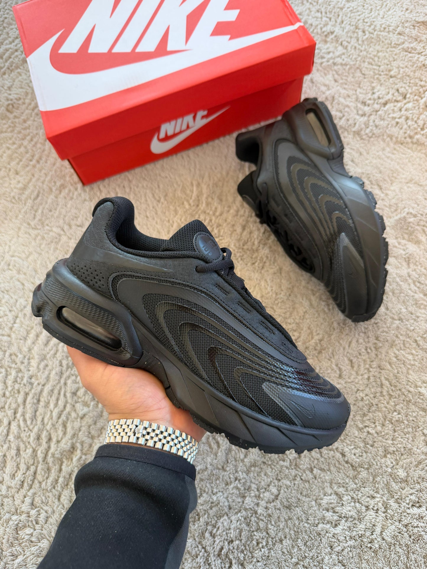 NIKE AIR MAX FIRE BLACK