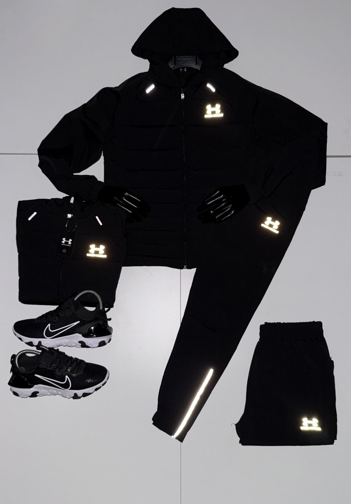 CHANDAL UNDER ARMOUR 2026 🔥 NUEVA COLECCIÓN 🆕 BRILLA CON EL FLASH 📸 UNIDADES LIMITADAS ‼️ CALIDAD G5 ✅ COLOR NEGRO ⚫️