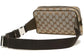 🔥 RIÑONERA GUCCI pequeña de lona Gucci GG Supreme en beige/negro CALIDAD PREMIUM ‼️ UNIDADES LIMITADAS