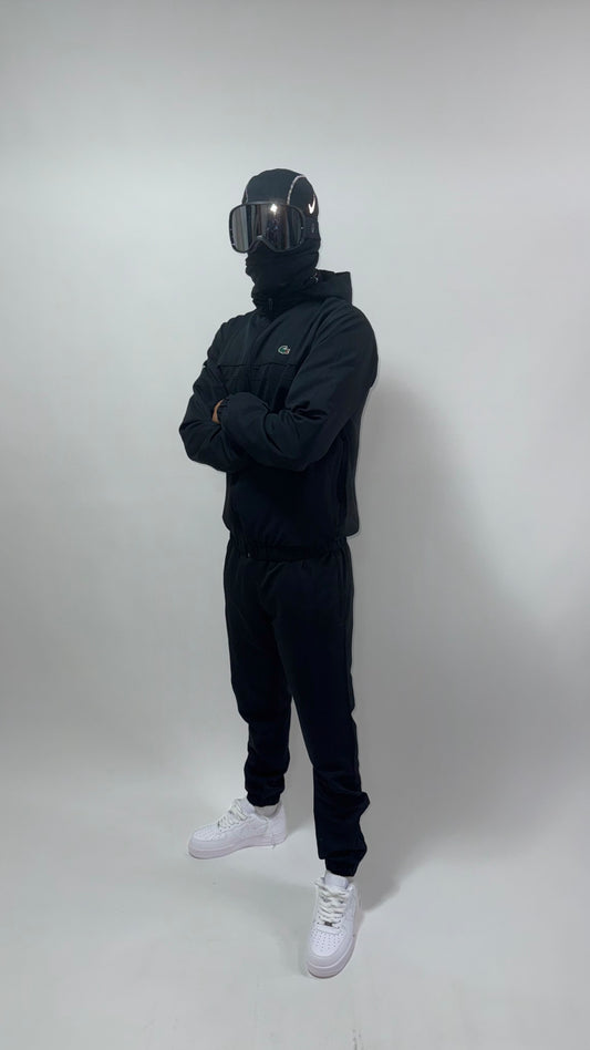 CHANDAL LACOSTE 2025 ALL BLACK 🔥 CALIDAD 1.1 🥵