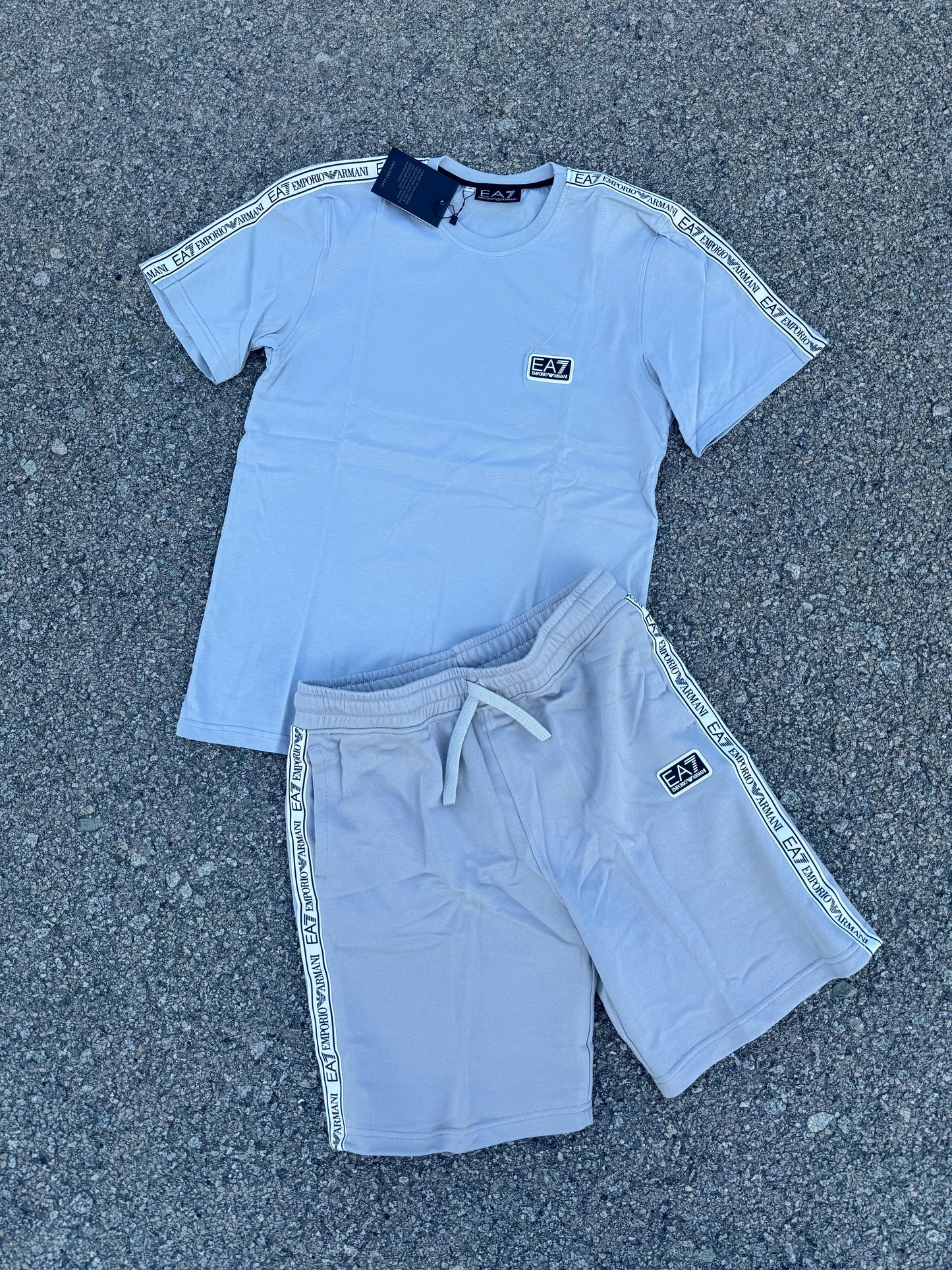CONJUNTO VERANO EA7 GREY