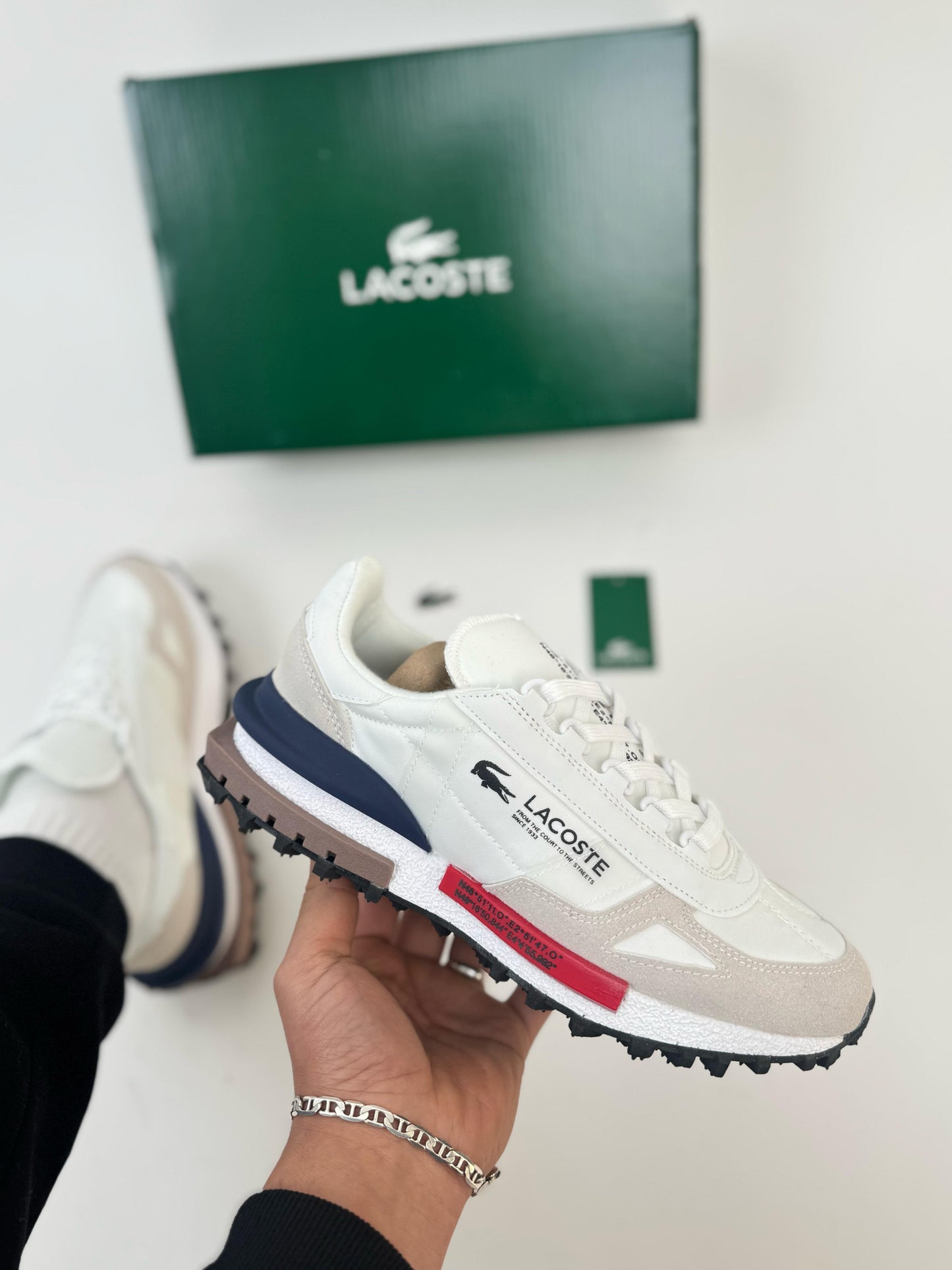 Zapatillas Lacoste Elite Active ⚪️