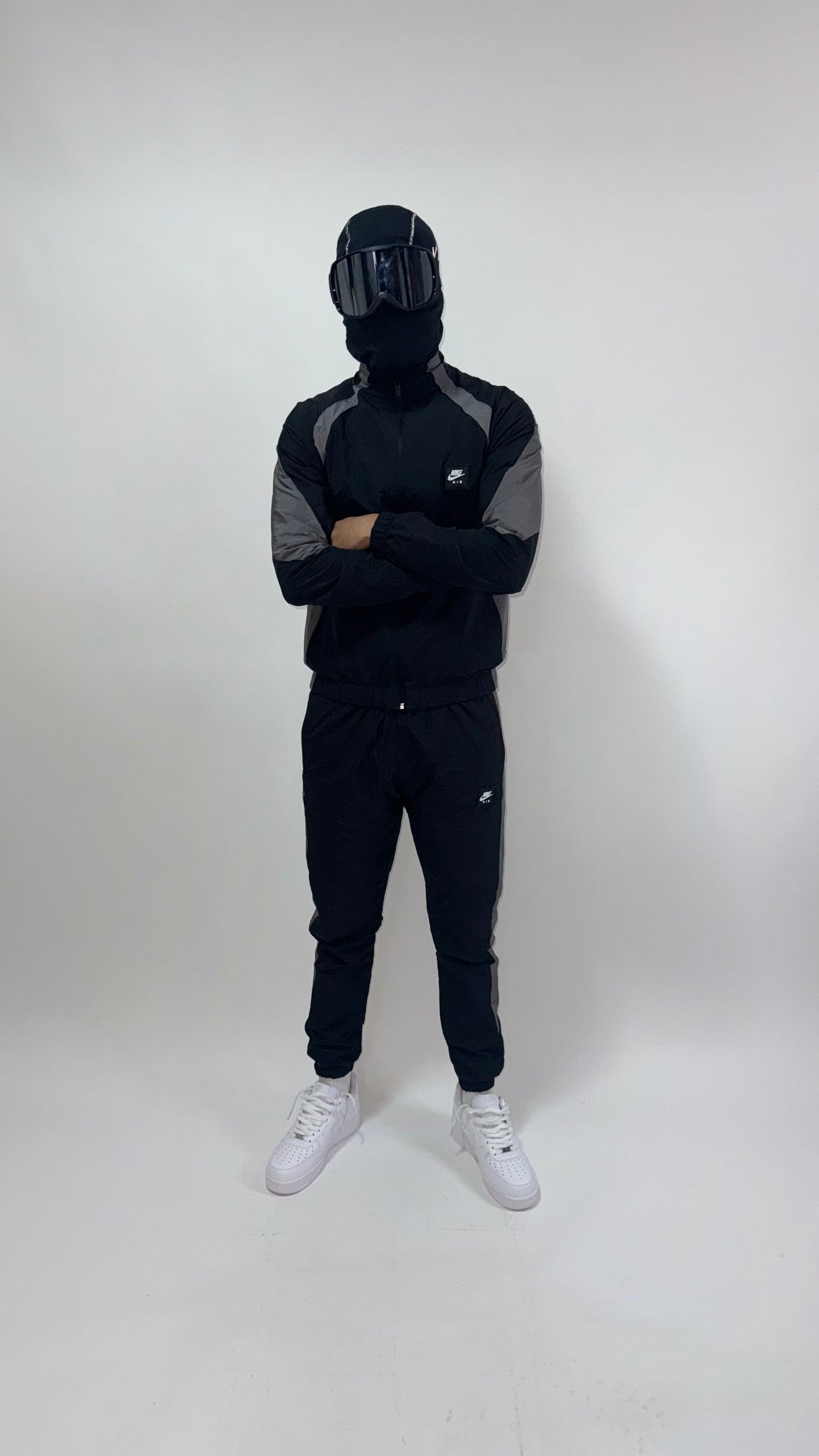 CHANDAL NIKE AIR 2025 🔥  GREY/BLACK ⚫️🩶 CALIDAD 1.1 🥵