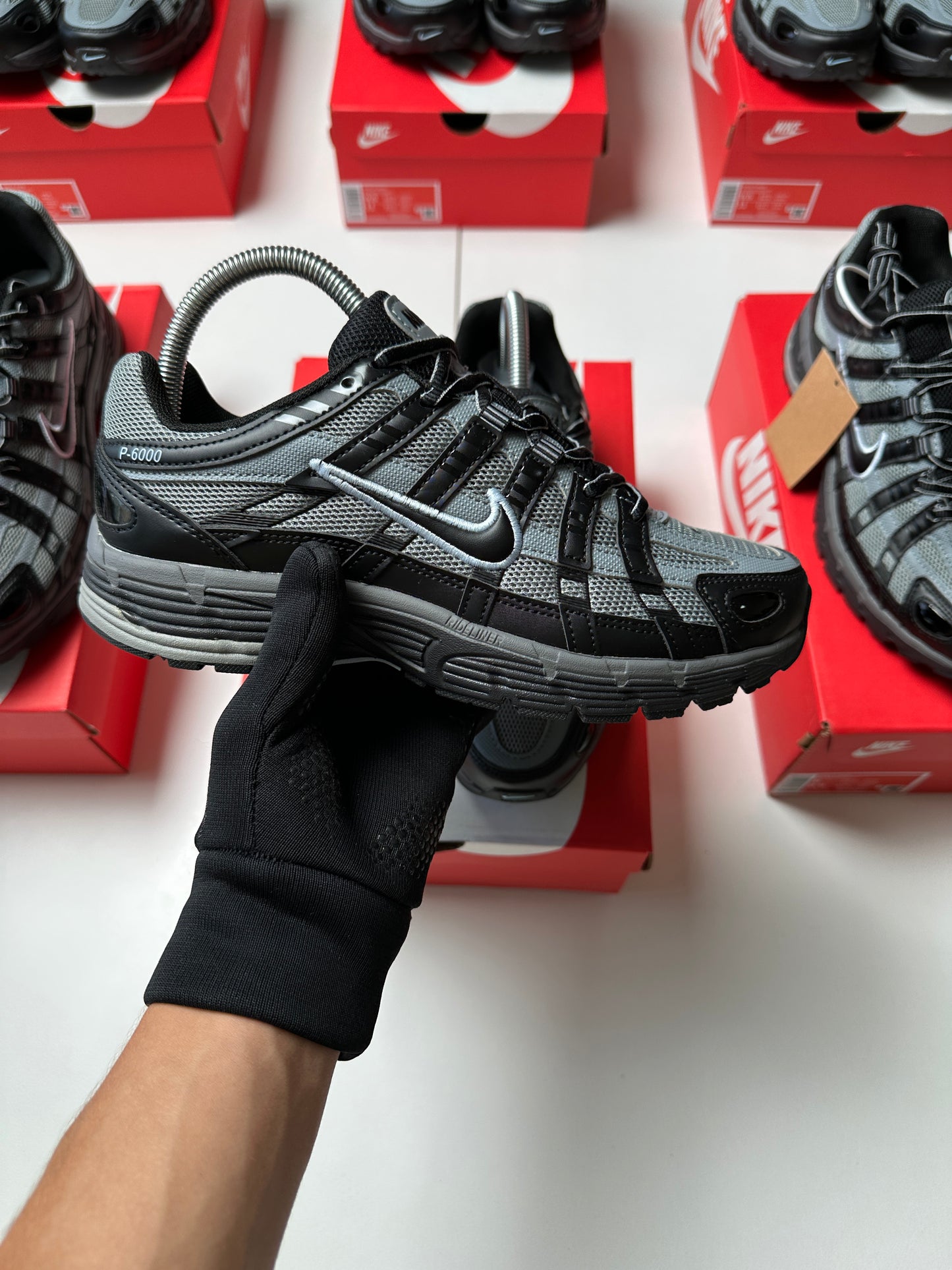 NIKE P-6000 GREY/BLACK 🩶 🖤