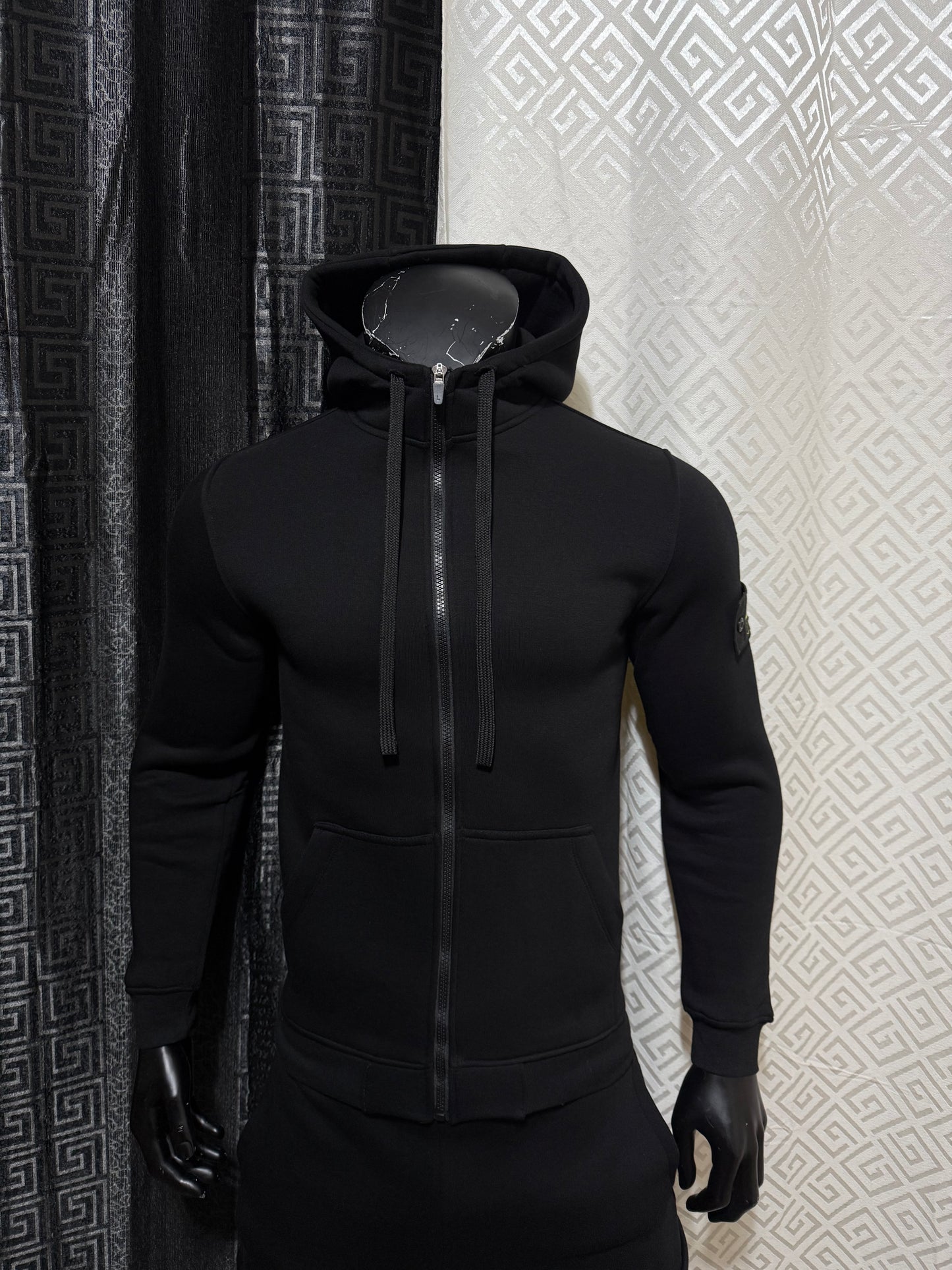 CHANDAL STONE ISLAND ALL BLACK 2024 CALIDAD 1.1 ‼️