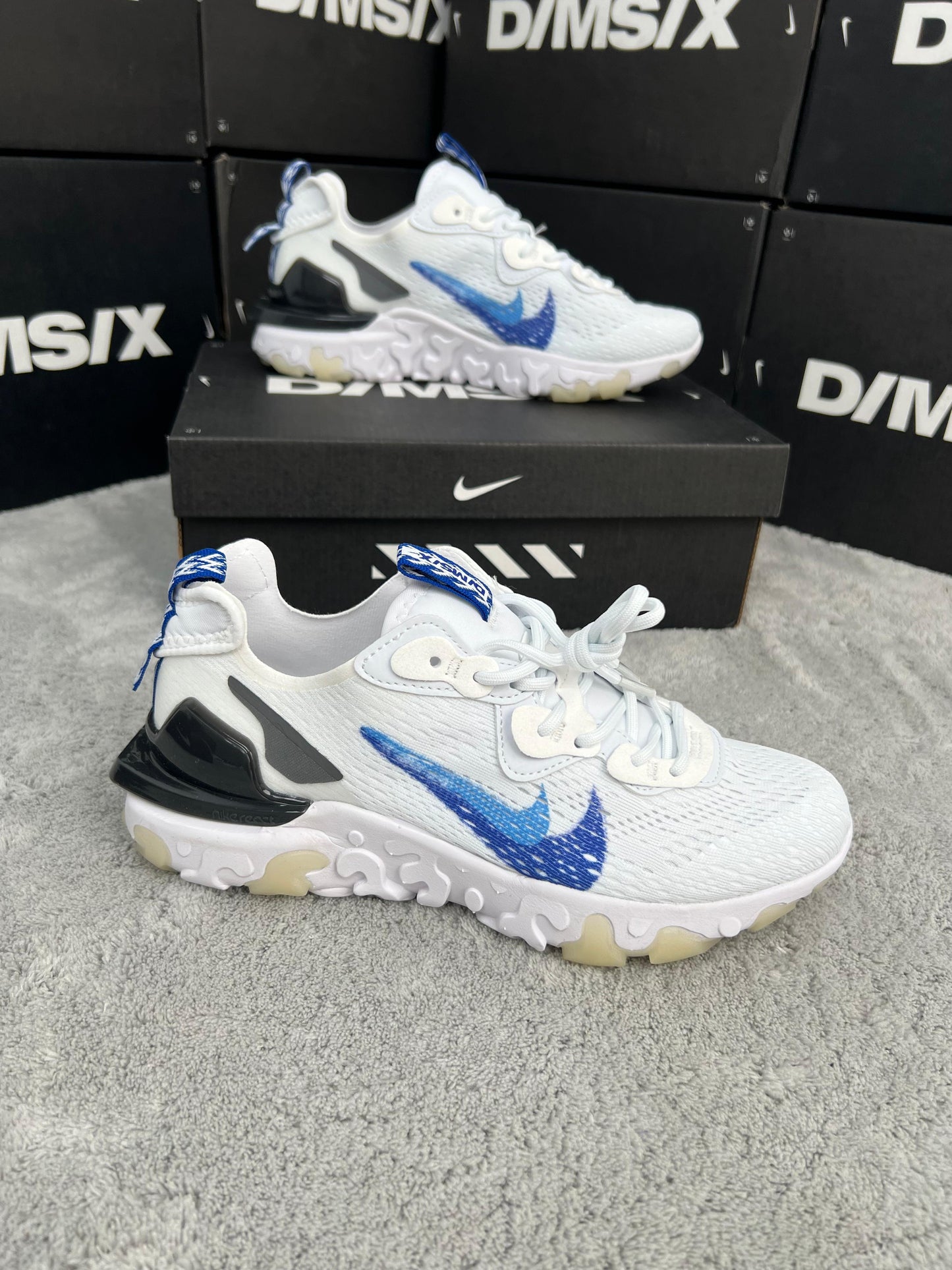 NIKE REACT VISION MX WHITE 🤍💙