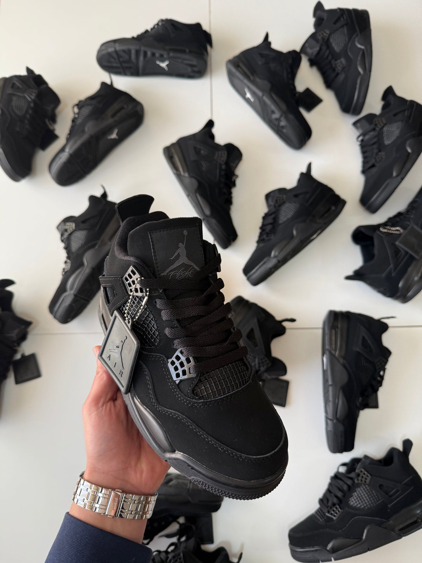 Air Jordan Retro 4 BLACK CAT ⚫️⚫️