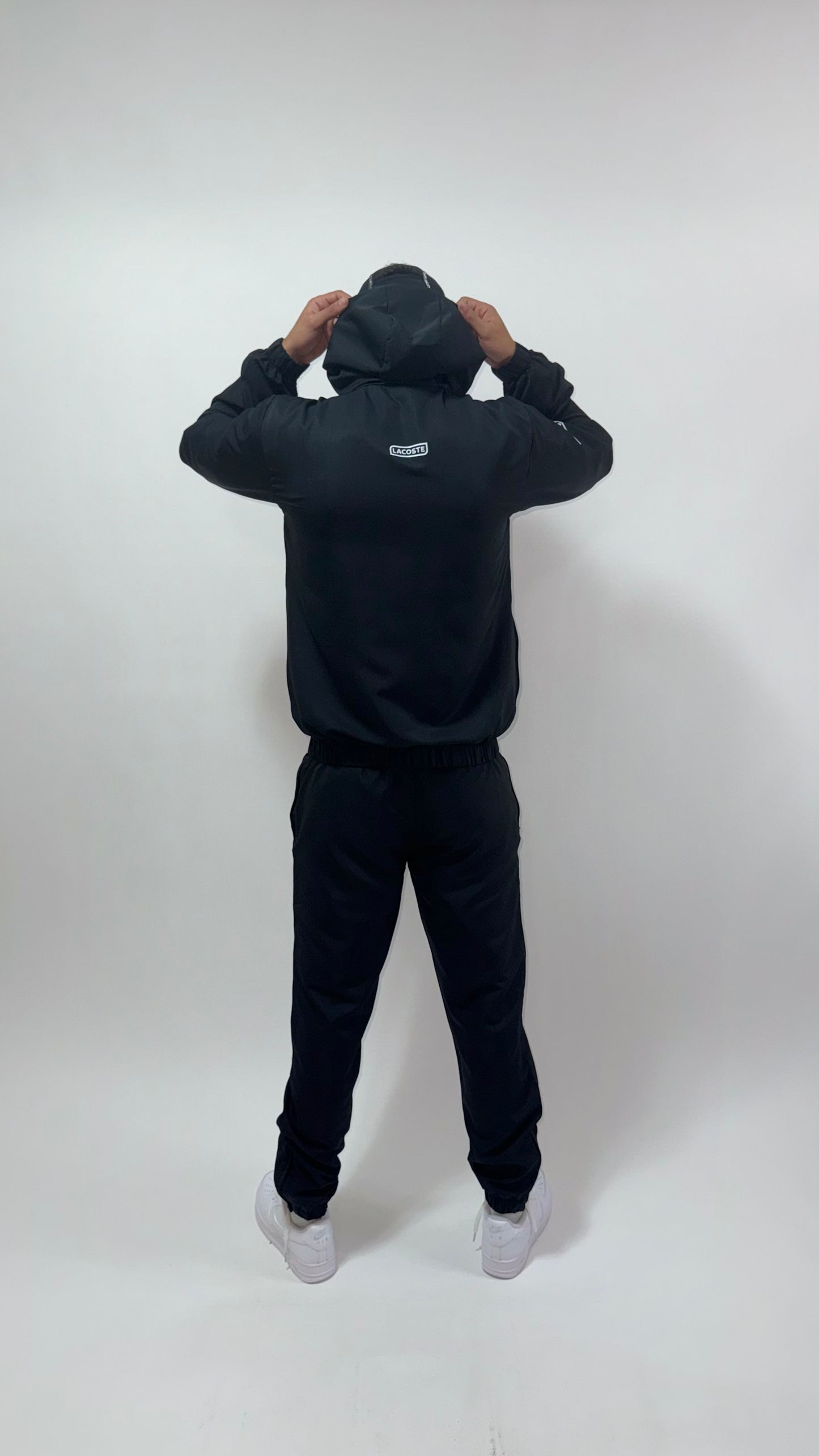 CHANDAL LACOSTE 2025 ALL BLACK 🔥 CALIDAD 1.1 🥵