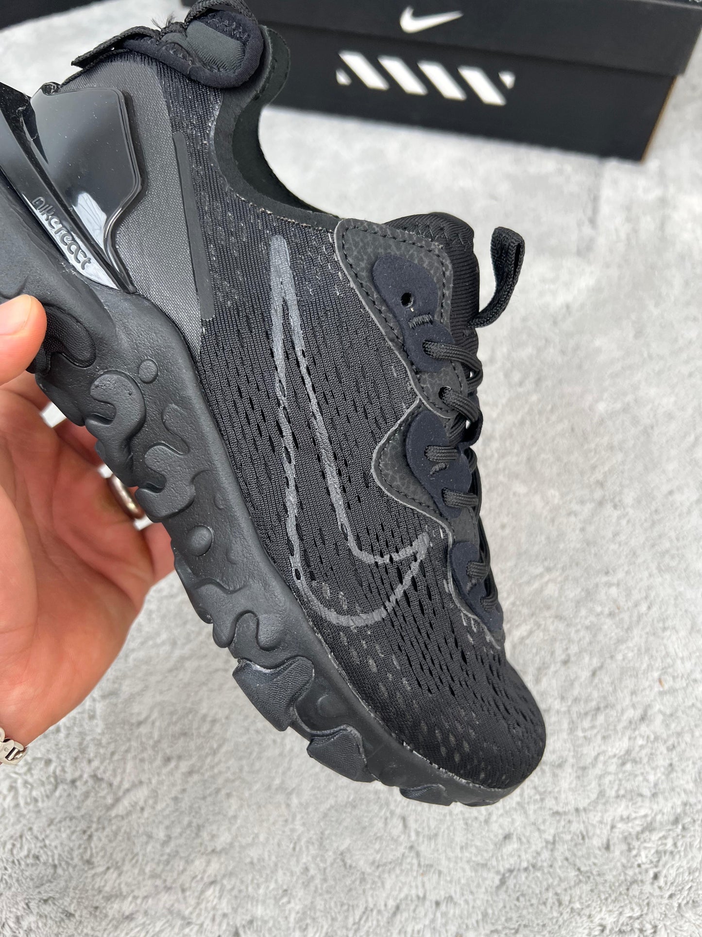 NIKE REACT VISION MX ALL BLACK 🖤🖤