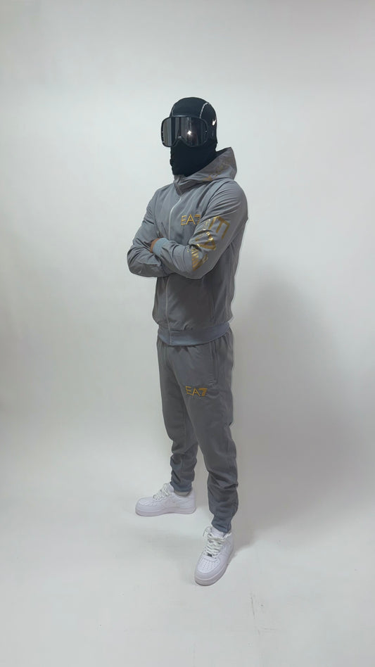 CHANDAL EMPORIO ARMANI EA7 GREY/GOLD 2025 🔥