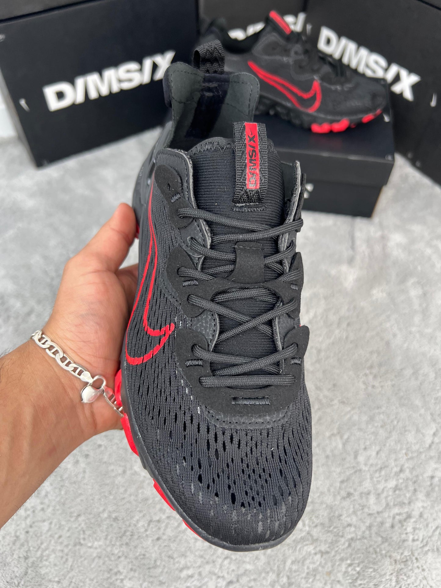 NIKE REACT VISION MX BLACK/RED