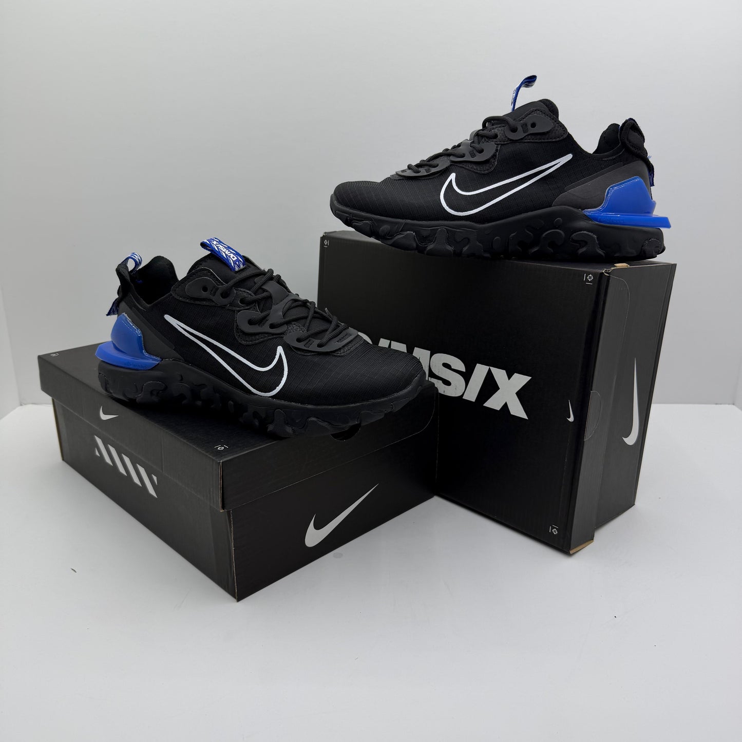 NIKE REACT VISION MX BLACK/BLUE 💙 ⚫️