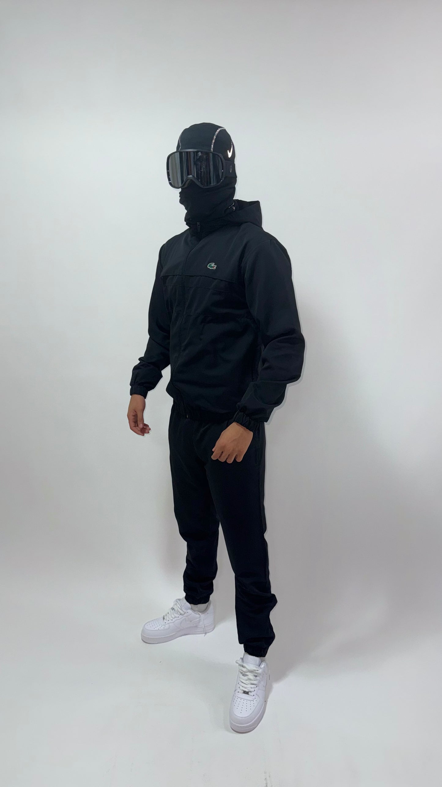 CHANDAL LACOSTE 2025 ALL BLACK 🔥 CALIDAD 1.1 🥵