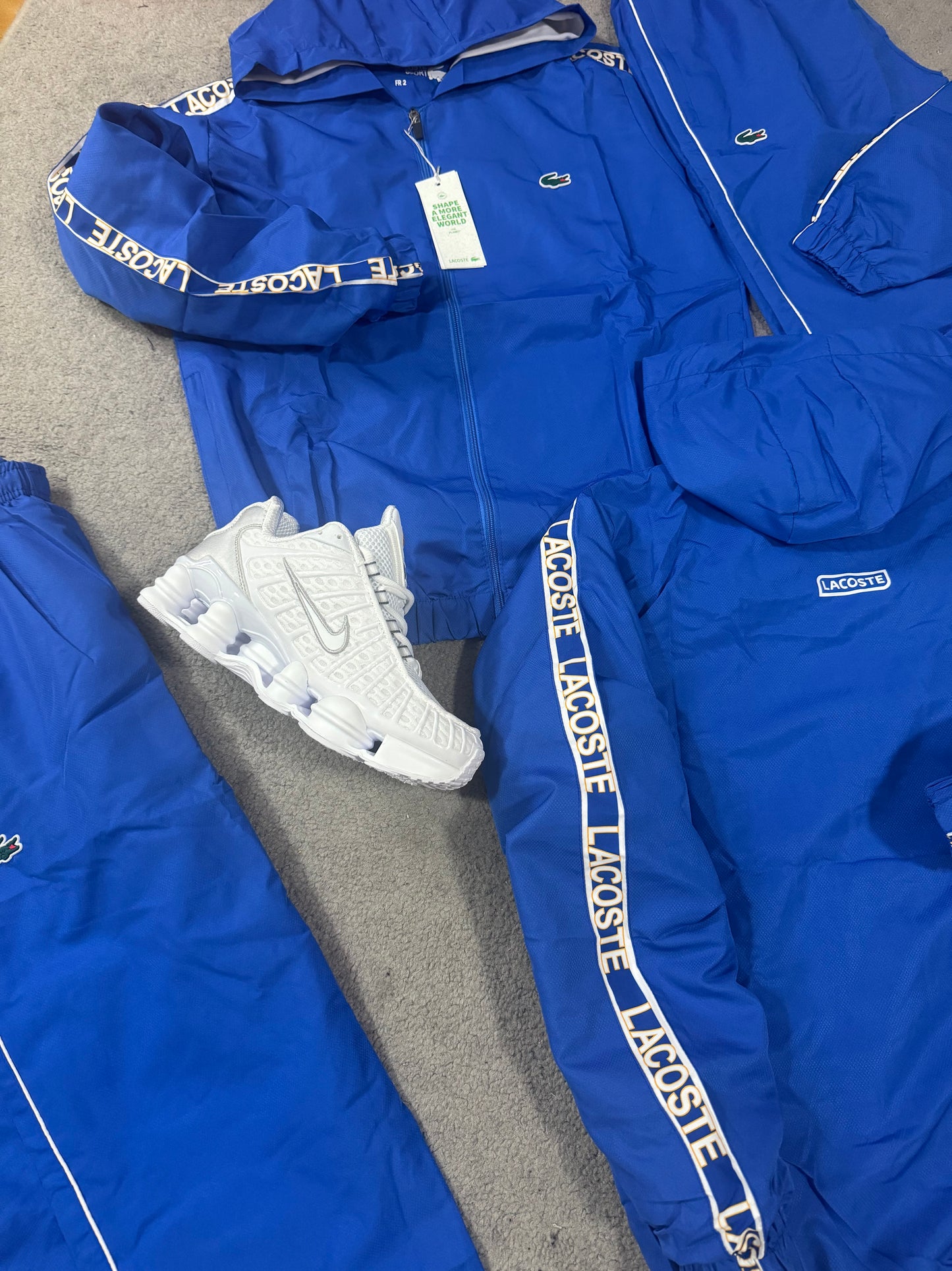 SUPER PACK 🔥 CHANDAL LACOSTE + NIKE SHOX ‼️ UNIDADES LIMITADAS 😍 HIGH QUALITY 1.1 🔝