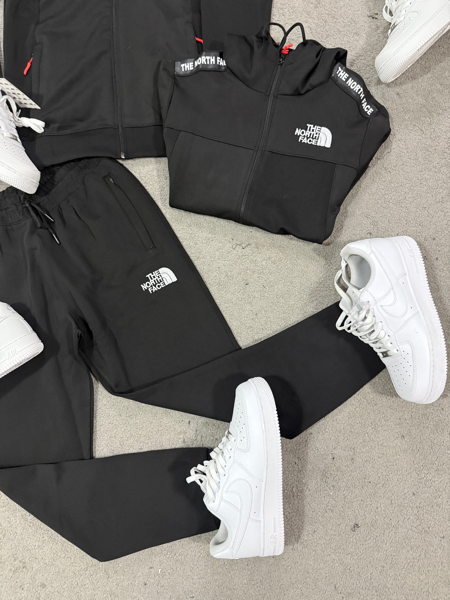 SUPER PACK 🔥 CHANDAL NORTH FACE + AIR FORCE 1 ✅ UNIDADES LIMITADAS ‼️ CALIDAD G5 😍