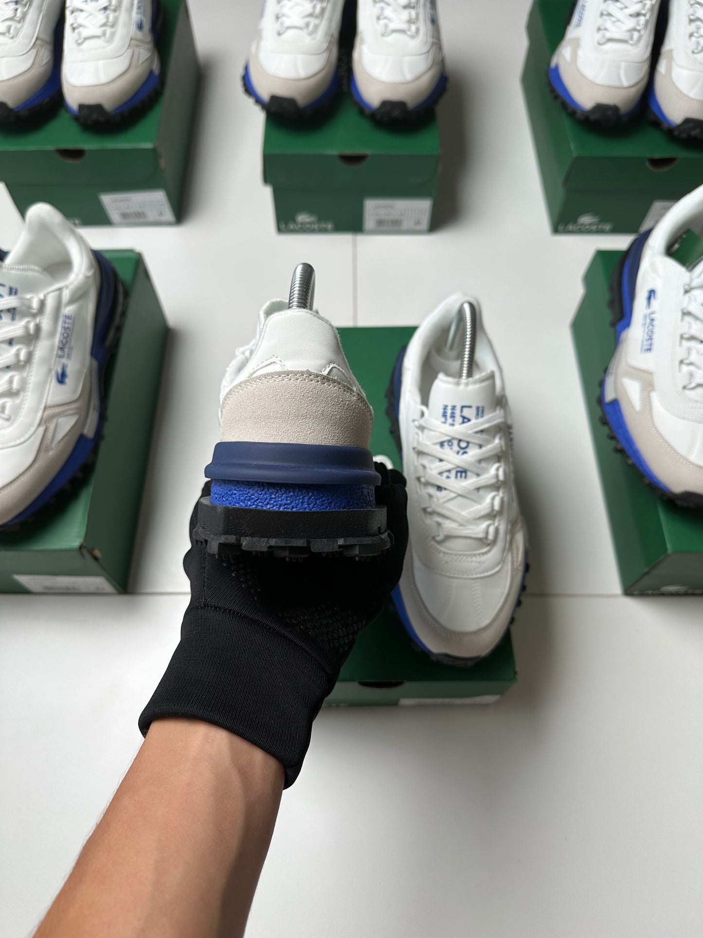 Zapatilla Lacoste Élite Active White & Blue