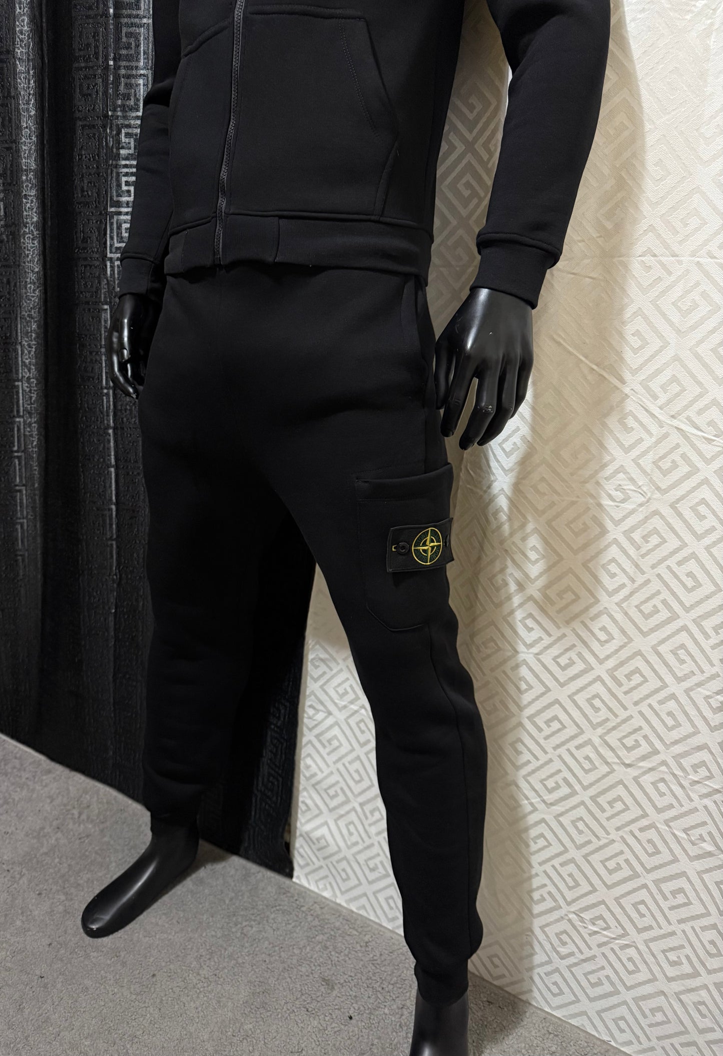 CHANDAL STONE ISLAND ALL BLACK 2024 CALIDAD 1.1 ‼️